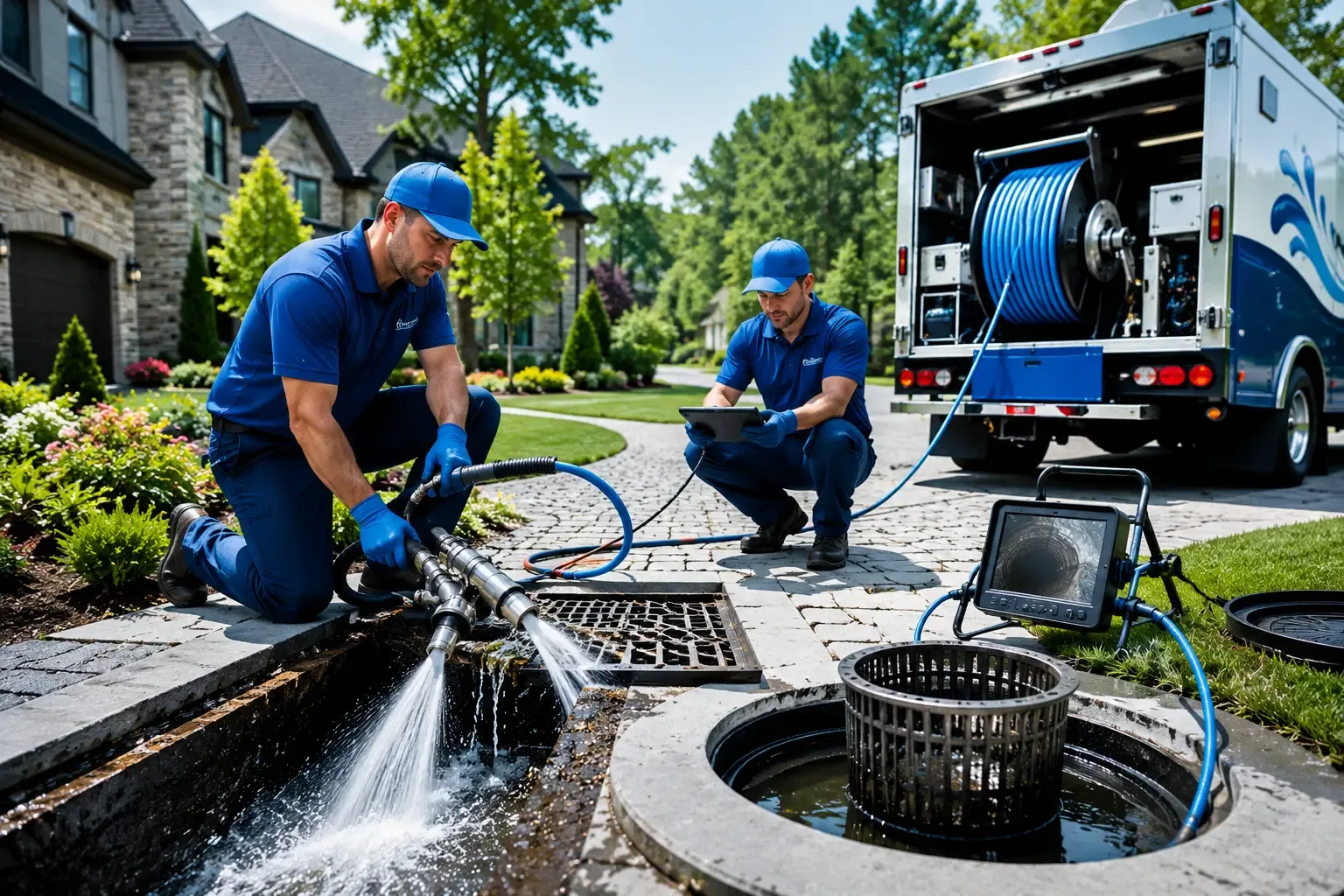 Local outdoor drain cleaning professionals in Lester, IA