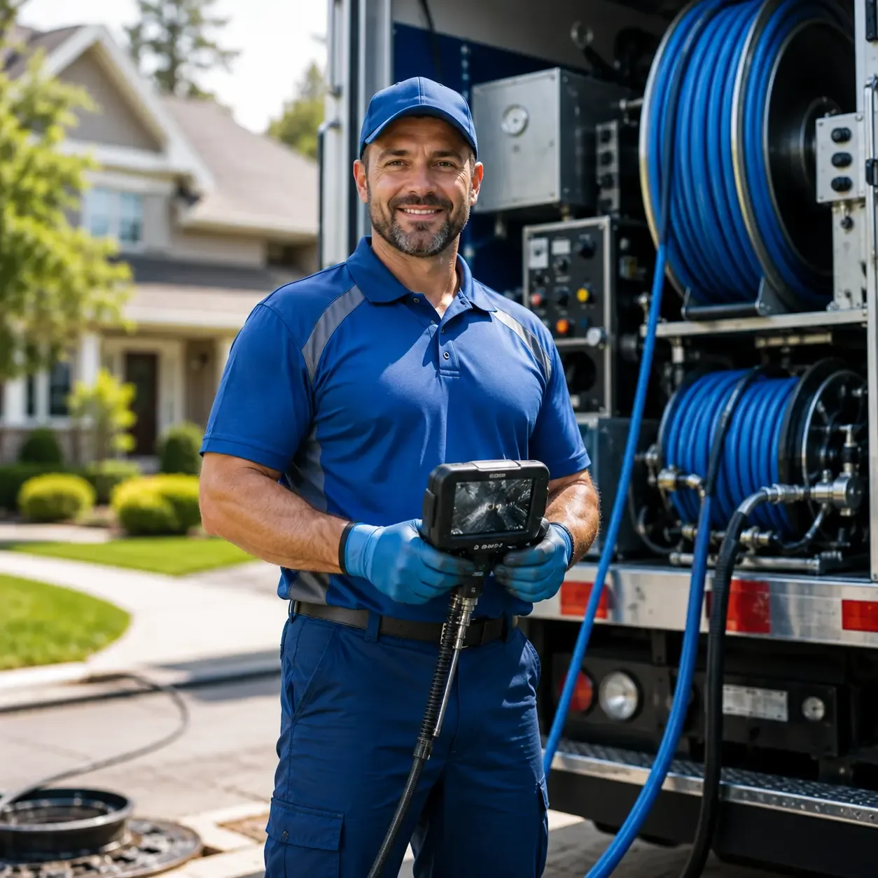 Local outdoor drain cleaning specialists in Lester, IA